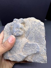 Un Touch Ghandhra Artifact Ancient Indo Greek Era Old Sculptor Fragment Panel