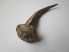very rare ancient Roman heavy iron nail for crucifixion 1-2 century AD (2).