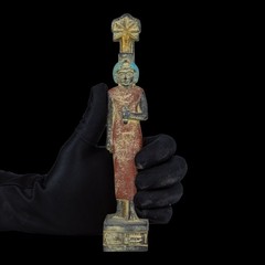 Authentic Ancient Egyptian Antiques Seshat Goddess Writing Figure Statue BC