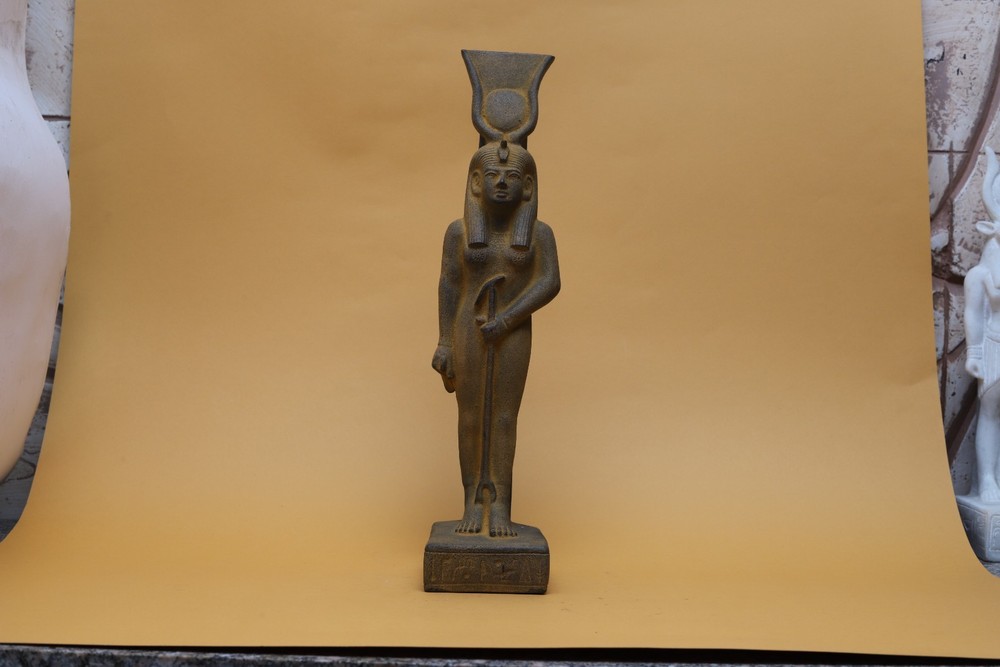 Rare Ancient Egyptian Statue Antiques Antique BC Pharaonic Unique Hathor