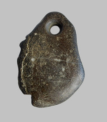 300 BC Ancient Greek Carved Engraved Gemstone Pendant Medallion Amulet Horse