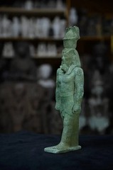 Authentic Bronze statue Ancient Egyptian Antiquities king Ramses Egypt 1213 BC