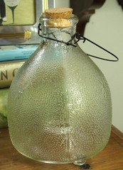Heavy Pebbled Decorative Glass Bee, Wasp & Sun Catcher Summer Patio or Porch