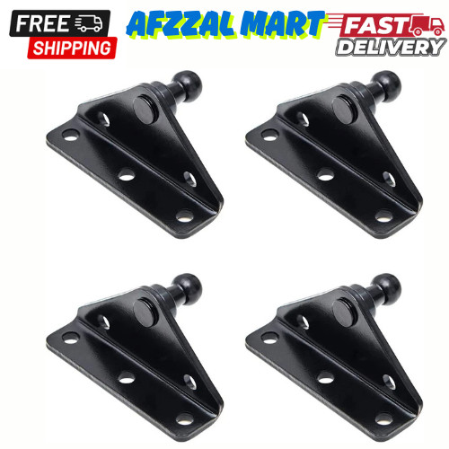10MM Ball Stud Mounting Bracket Angled L-Shaped Gas-Strut Mounts for Lift Suppor