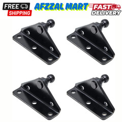 10MM Ball Stud Mounting Bracket Angled L-Shaped Gas-Strut Mounts for Lift Suppor