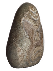 Ancient Prehistoric Neolithic Stone Carved Figurine Idol Worshipper God 3000 BC