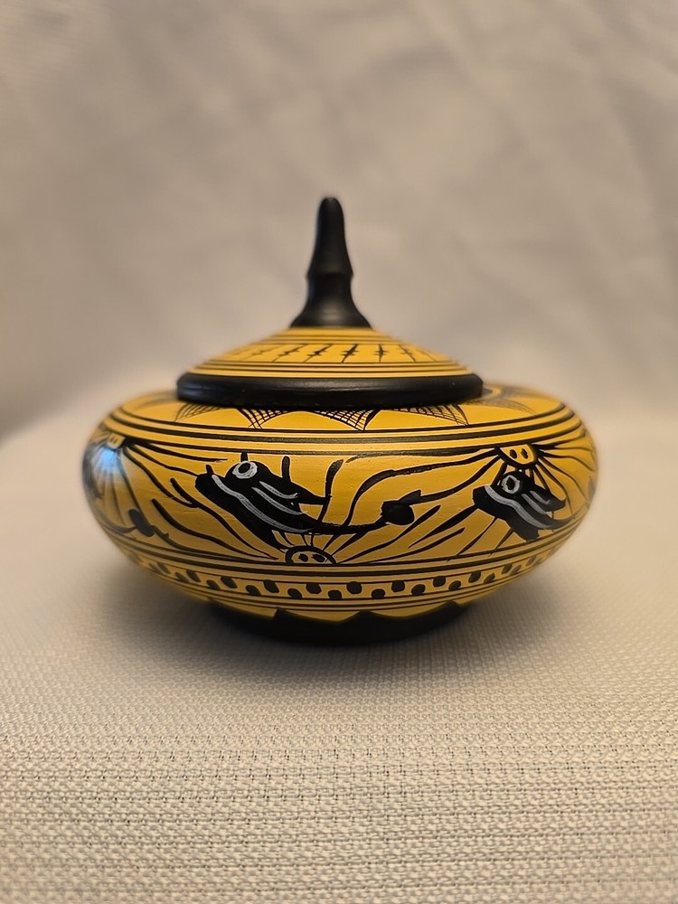 Ancient Greek Replica Hand Painted Geometric Circa 800 700 Exact Copy Pottery