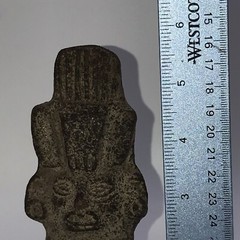 Vintage Fertility God Stone Statue Original locality unknown. Around 6 Inch High