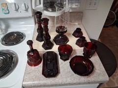 avon cape cod ruby red collection