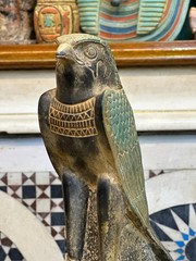 Rare Pharaonic Statue of God Horus : Authentic Ancient Egyptian Artifact 235 BC