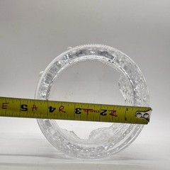 Unbranded Glass Crown Dish Trinket Holder
