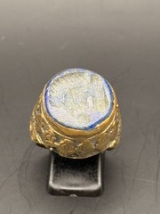 AMAZING RARE ANCIENT ROMAN ERA AUTHENTIC RING LAPIS LAZULI RING ANTIQUE ARTIFACT