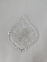 Vintage Avon 1986 Lead Crystal Hummingbird Ornament 24% Full Lead Crystal