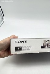 Black Sony DPF-A710 7″ Digital Picture Frame