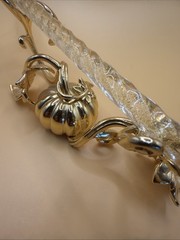 Franklin Mint Cinderella’s Magic Wand 24K Gold Plated Crystal NEW No Box