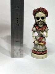 Harmony Kingdom artist Neil Eyre Designs Halloween Skeleton Bride Wedding Dress