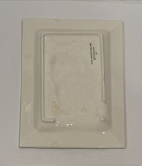 Fitz & Floyd Ceramic Zebra Tray Design Raised 3D Design MCMLXXV 1975
