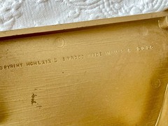Vintage ’60’s Syroco Gold Wall Shelf Ornate Roses 19″ Wide Wall Decor #3025