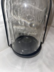 Vintage Retired Yankee Candle Lantern Candle Holder Votive Glass Metal ￼