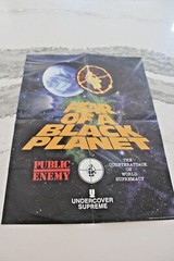 SUPREME x UNDERCOVER PUBLIC ENEMY POSTER Fear of a Black Planet SS18 2018 New!