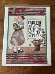 Mary Engelbreit Hurt Not the Earth Poster 16 x 20 Revelations 7:3 Unframed 1991