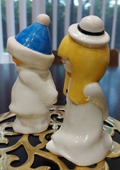Vintage Goebel “Whoosits” Snow Kids made in Germany