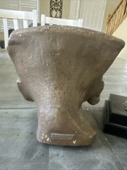 Pre-Columbian Veracruz Mexico Laughing Head Statue *Read*