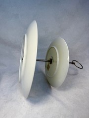 Vintage 1975 Fitz & Floyd Yellow 2-Tier Serving Tray