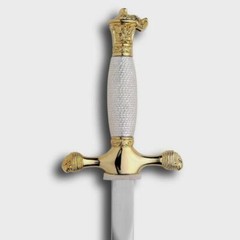 US Cadet Officer Sword with Steel Scabbard Collectible by Windlass