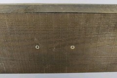 Wood Decorative Fishing Shelf Trout Rustic Lake Cabin Cottage Fathers Day 1980s