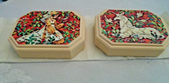 VINTAGE Avon Perfumed Soaps – TAPESTRY Two 3 oz. Hostess Bars Original Packaging