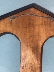 Vintage Country Cottage Grandma Core Wood Heart House Wall Decor Cute Handmade