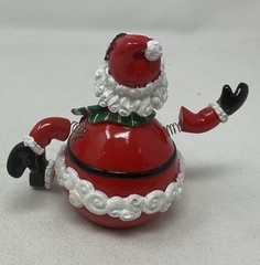 FITZ & FLOYD Jiggling Bobblehead Santa Christmas Décor Figurine (2005)