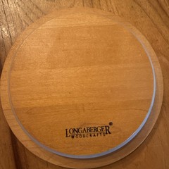 Longaberger Woodcraft Sealable Lid- 2 Quart Crock