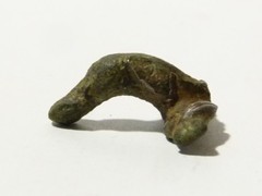 Iron Age – Roman BROOCH Part Silver Metal Detector Find – Ex Martins Lot #CM80