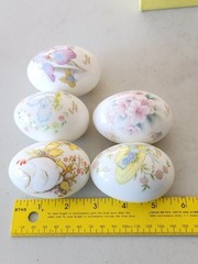 NORITAKE Bone China ANNUAL EASTER EGG 1973 1976 1977 1980 1984 Editions & Boxes