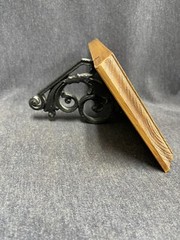 Homco Home Interiors Brown Resin Shelf 10″ Wide Wall Decor 3533 Made In USA