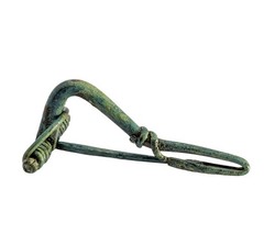 Authentic Roman Bronze Fibula – Ancient Brooch from the Roman Empire
