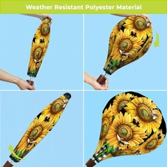 Briarwood Lane Summer Buzzing Sunflowers Hot Air Balloon Spinner 54×12