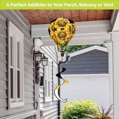 Briarwood Lane Summer Buzzing Sunflowers Hot Air Balloon Spinner 54×12