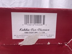 Hallmark Kiddie Car Classic 1960 Eight Ball Racer QHG9039 Peddle Car