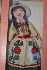 Vintage 1979 Hallmark Historical Famous Americans 7″ Cloth Doll -ANNIE OAKLEY