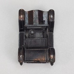 Vintage Die Cast Metal 1917 Antique Car Pencil Sharpener Bronze Tone Miniature