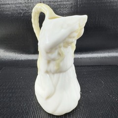 Vintage BELLEEK Ireland UNDINE Nymph Creamer Small Pitcher Jug Fine Porcelain