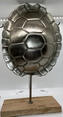 Turtleshell decor/accent piece cast aluminum
