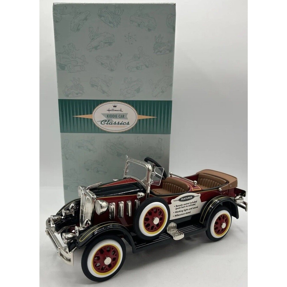 Hallmark 1999 Kiddie Car Classics 1935 Luxury Limited Edition American Tandem E
