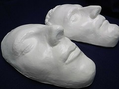 Life-Size Hydrocal Replicas of Original Joseph & Hyrum Smith Death Masks LDS