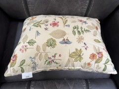 Longaberger Rectangle Pillow “Home Is Where You Hang Your Basket” 15.5″x10″