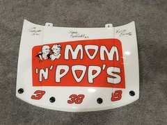 Dale Earnhardt Jr Mom n Pops 1/4 Hood Signed Dale Jr KERRY Kelly EXTREMELY RARE