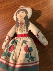 Annie Oakley Cloth Doll Hallmark 1979 Famous Americans